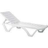 Siesta Aqua Plaj Şezlong - Beyaz