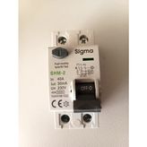 Sigma 2X40A 30MA Kaçak Akım Rölesi Sigma