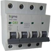 Sigma 4X63A C/3KA W 3'lü Otomatik Sigorta