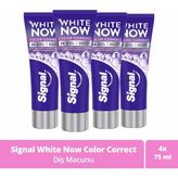 Signal White Now Color Correct 4x75 ml Diş Macunu