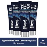 Signal White Now Lekesiz Beyazlık 4x75 ml Diş Macunu
