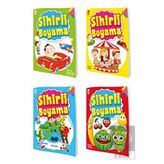 Sihirli Boyama 4 Kitap Takım - Ema Çocuk
