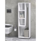 Silifke Vileda Banyo Dolabı2 Kapaklı - Beyaz