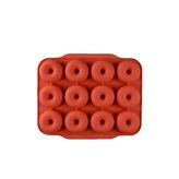 Siliko World Donut Silikon Kek Kalıbı, Turkuaz