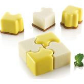 Silikomart Puzzle 30 Kek -Pasta Kalıbı