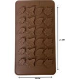 Silikon Çikolata Kalıbı Yaprak 21*11 Cm