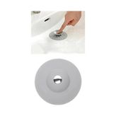 Silikon Lavabo Süzgeci Kilitli Küvet Tıkacı - 10 x 10 cm