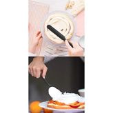 Silikon Spatula Takım Yanmaz Yapışmaz Mutfak Pasta Silikon Yumurta Fırçası Kaşık Bıçak Spatula Seti - 0,5 x 7 cm