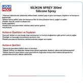 Silikon Sprey 300ML Silicone Spray