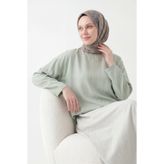 Silk Home Soft Eşarp Geometrik Hardal