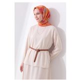 Silk Home Soft Eşarp Painterly Floral Turuncu