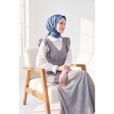 Silk Home Soft Eşarp Pixel Ethnic Mavi
