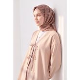 Silk Home Soft Eşarp Pixel Ethnic Pudra