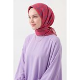 Silk Home Soft Eşarp Vintage Flow Kırmızı