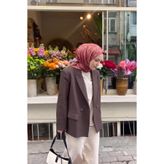 Silk Home Soft Eşarp Vintage Flow Şeker Pembe
