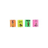 Silka Neon Kitap Silgi ART21 Silka 4 Adet