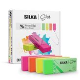 Silka Neon Küçük Boy 30'lu Silgi