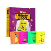 Silka Silgi Neon Kitap Gen-6274 (24 Lü Paket)