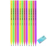 Silka Tri Shiny Neon Kurşun Kalem - 12'li