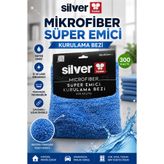 Silver microfiber süper emici kurulama bezi