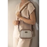 Silver Polo Kadın Çapraz Çanta SP1111-M132 - STD - Bej - Taba