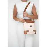 Silver Polo Kadın Çapraz Çanta SP1120-M86 - STD - Bej - Taba