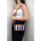 Silver Polo SP1078 Mix Taba Kadın Çapraz Çanta