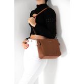 Silver Polo SP884 Taba Kadın Çapraz Çanta