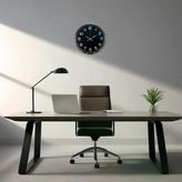 Silver Shadow 40 Cm Metal Duvar Saati