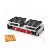 Silverinox Çiftli Kapaksız Bubble Waffle Makinesi