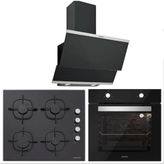 Silverline BO6501B01 - CS5335B01 - 3420 Classy 60 3'lü Siyah Ankastre Set