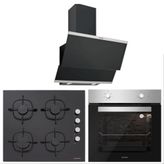 Silverline BO6501X01 - CS5335B01 - 3420 Classy 60 3'lü Siyah Ankastre Set