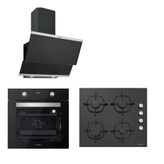 Silverline BO6502B02 - CS5335B01 - 3420 Classy 60 3'lü Siyah Ankastre Set