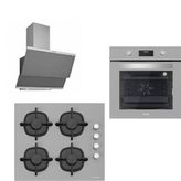 Silverline BO6502S02 - CS5343S01 - 3420 3'lü Gri Class Ankastre Set