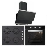 Silverline BO6503B01 - CS5335b01 - 3420 Classy 60 3'lü Siyah Ankastre Set