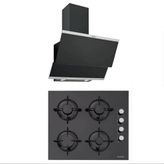 Silverline CS5349B01 - 3420 Classy 60 2'li Siyah Ankastre Set