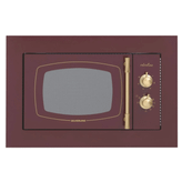 Silverline MW9033R02 Retro Bordo Ankastre Mikrodalga