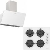 Silverline Soho 3457 + CS5343W01 Beyaz 2'li Ankastre Set