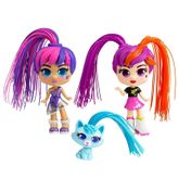 Silverlit Curli Girls 3'lü Bebek ve Hayvan