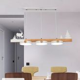 Simaavize Modern Creative Led Yemek Avize beyaz