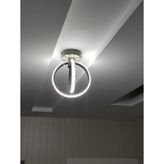 Simaavize Tekli Led Avize gri