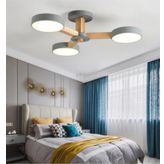 Simaavize Yeni Modern Luster 3'lü Gri Avize