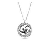 Şimal Silver 925 Ayar Gümüş Akrep Burcu Kolye