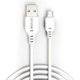 Simex Micro Spk-08 2 mt Longly Beyaz Data Kablosu