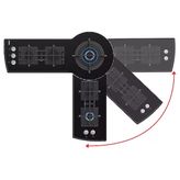 Simfer 3950 Siyah Ankastre Cam Ocak