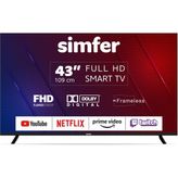 Simfer 43SFSA4B 43 inç 109 Ekran Full HD Android LED TV