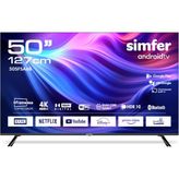 Simfer 50SFSA6B 50 inç 127 Ekran 4K Ultra HD Android LED TV
