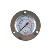 SİMGA Çap Ø52 mm Ön Flanşlı Kuru Tip Manometre 0-2.5 bar