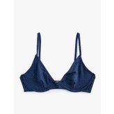 Simli Bikini Üstü Balenli İnce Askılı
