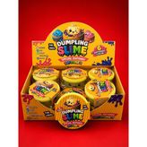 Simli Dumpling Slime Oyuncak Çin Mantısı Slime 10 cm Kutuda
